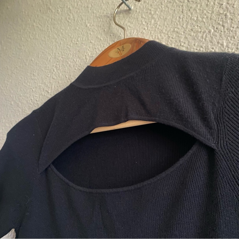 Leith Cut Out Stretch MIDI Dress - Picture 7 of 14